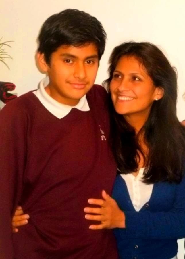 Founder, David, with his mum